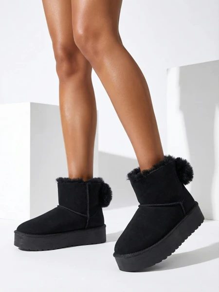 Royalfashion Женские сапоги a'la snow boots in black Goroggo