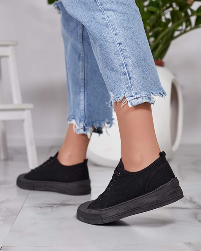 Royalfashion Moteriški klasikiniai nėriniuoti sportbačiai Seleas