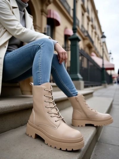 "Royalfashion" Moteriški batai su raišteliais "Bumalo"