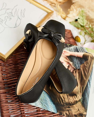 Royalfashion Женские балерины с бантом Fittco