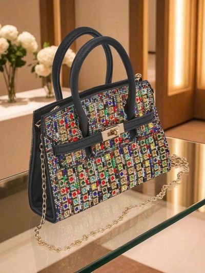 Royalfashion Женская сумка-клатч с цирконами Seren Voux