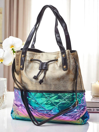 Royalfashion Большая женская сумка Golden Luxe Shopper