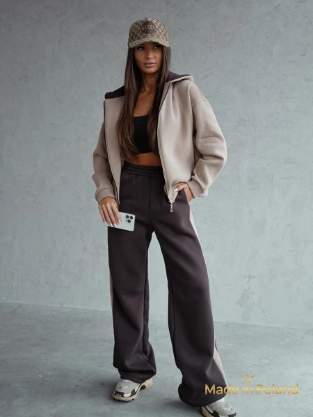 Royalfashion medvilninis moteriškas sportinis kostiumas