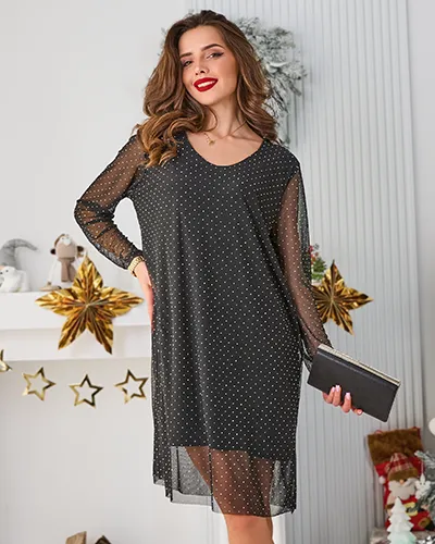 Royalfashion Классическое платье до колена для женщин