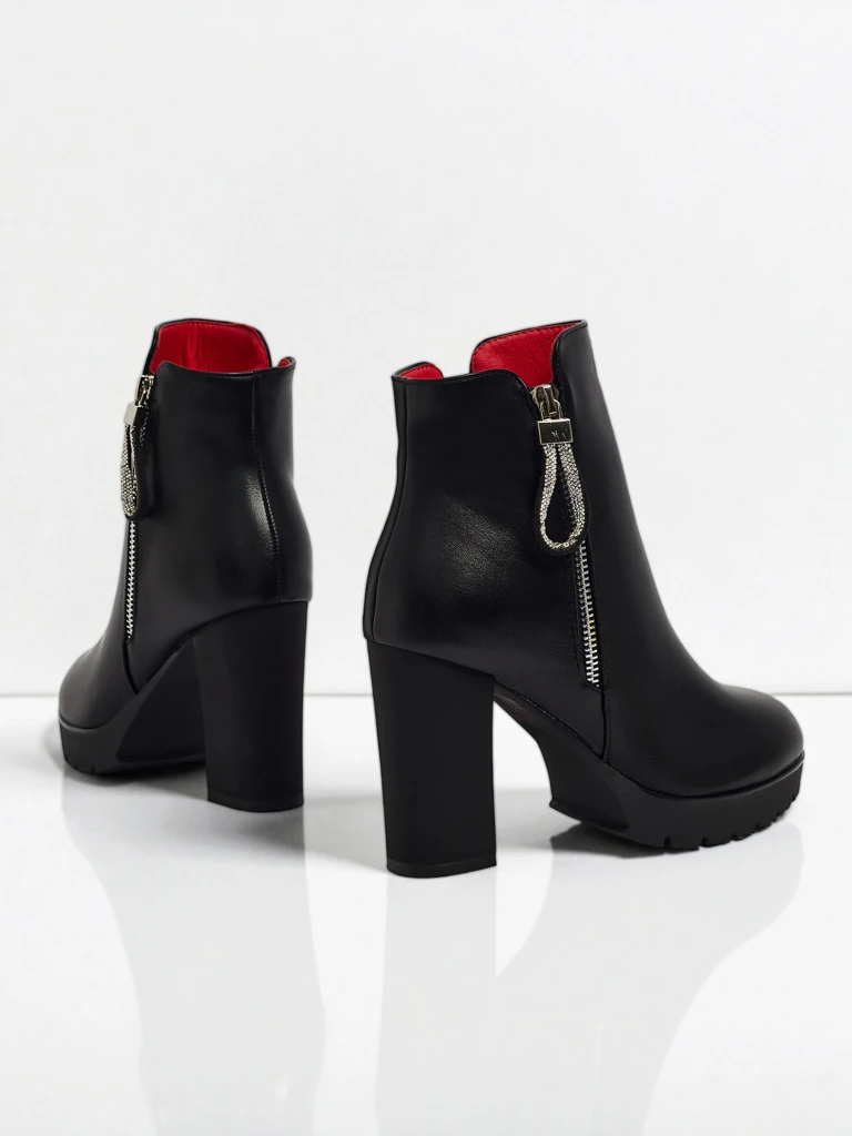 Moteriški eko odos aulinukai su storu kulnu Marellin