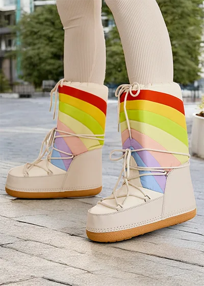 Женские снежные ботинки Royalfashion a'la Tencce