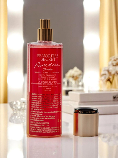 Senoritas Secret Kūno dulksna Paradise Shimmer su blizgučiais