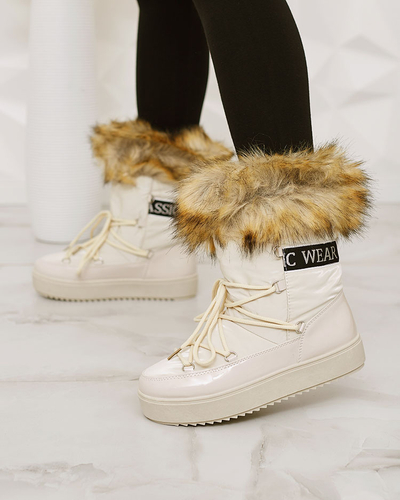 Royalfashion Ботинки-слипы a'la snow boots for women GMILLO