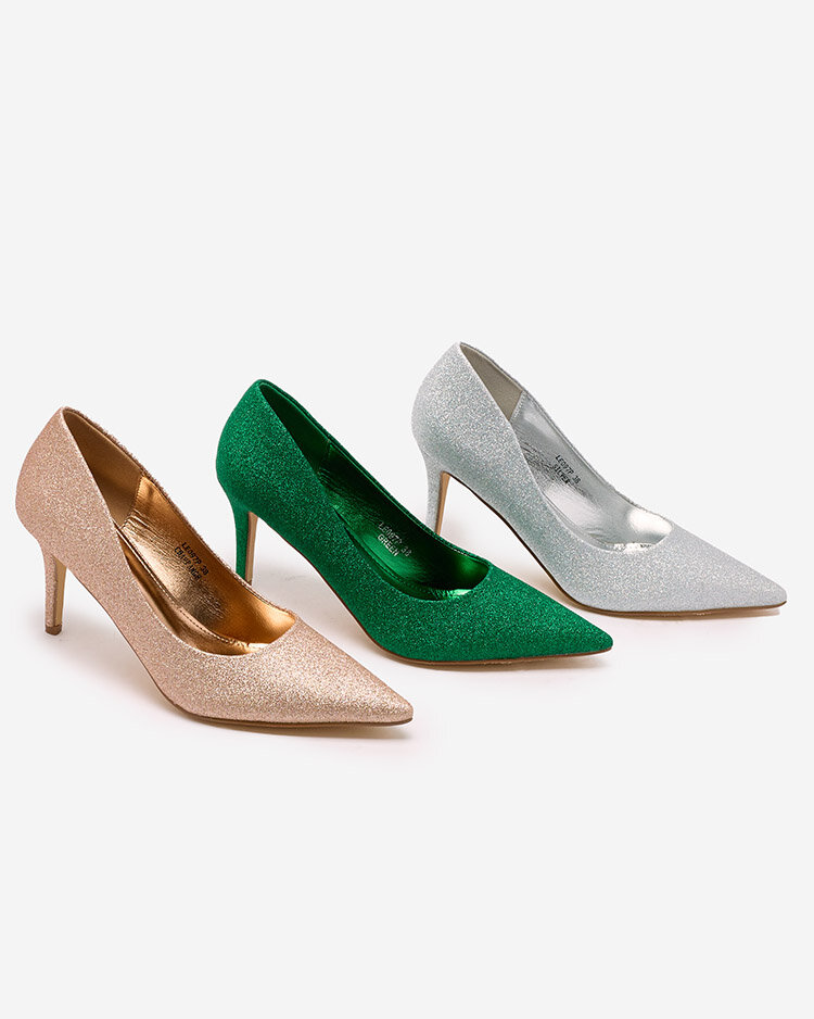 "Royalfashion" Moteriškos blizgios basutės su blizgučiais "Matomliso"