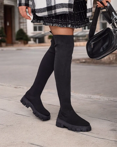 Женские сапоги без застежки от Royalfashion Ohorro