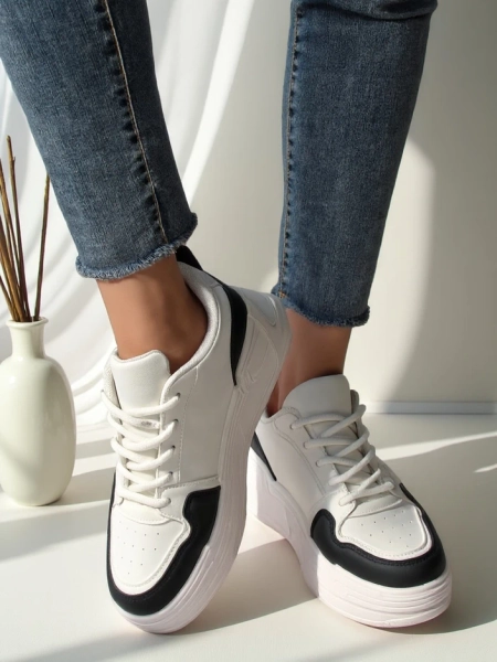 Royalfashion moteriški sportbačiai su blizgučiais Samoles