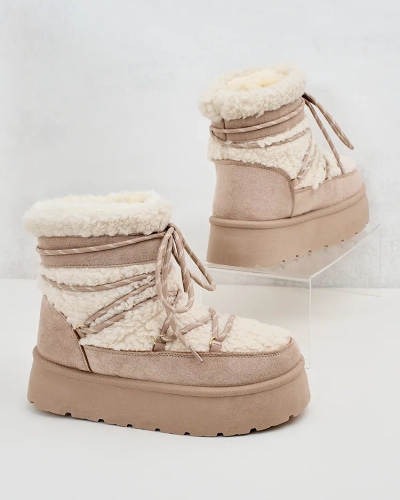 Royalfashion Женские сапоги на шнуровке Evonie