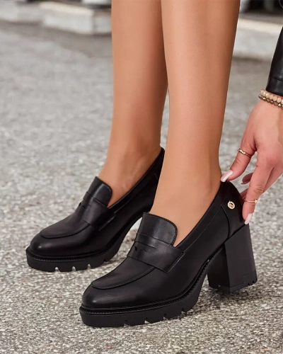 Royalfashion Элегантные женские мокасины на стойке Aberra