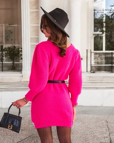 Royalfashion Вязаная женская туника аля платье