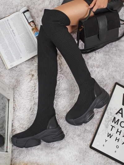 Длинные женские ботфорты Ravmora