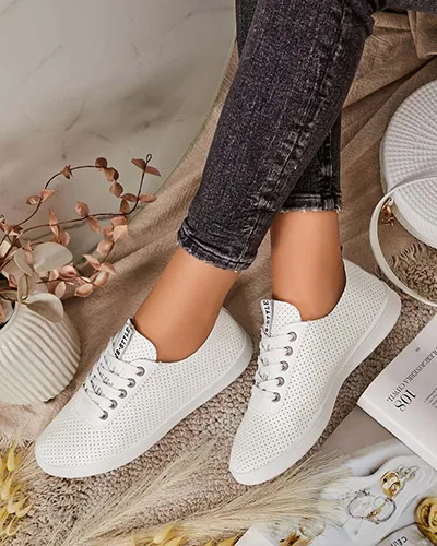 Royalfashion Women's Umurra Openwork Sneakers