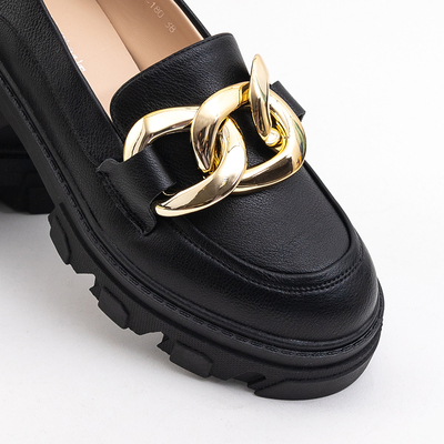 Juodi moteriški batai iš eko odos Aine - Avalynė