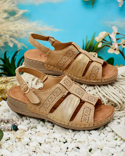 Royalfashion Moteriški sandalai su batviršiu Limmin