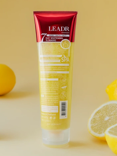 Натуральная лимонная соль для ванн 400г