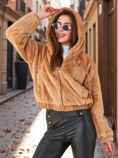 Полиуретановая куртка Royalfashion для женщин