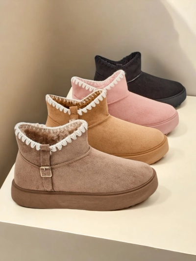 Royalfashion Moteriški trumpi sniego batai Ewioz