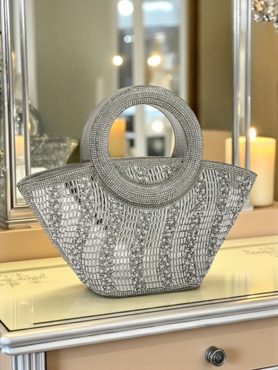 Maža moteriška rankinė su cirkoniais „Sparkle Queen“
