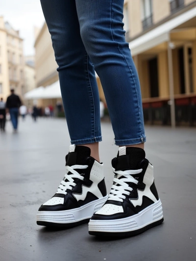 Royalfashion Высокие женские спортивные туфли Quiedy