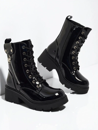 Lakiniai moteriški aulinukai-batai Seray