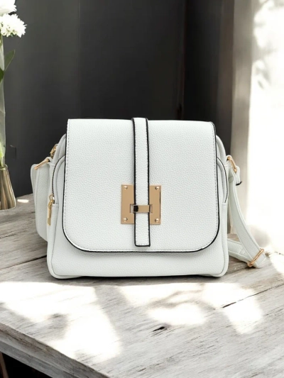 Royalfashion Universalus kvadratinis krepšys, pagamintas iš ekokožos