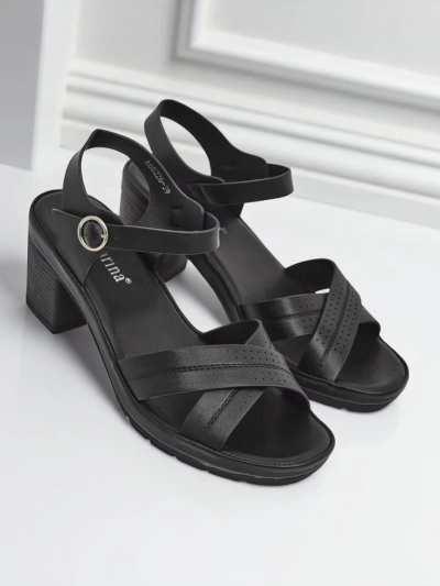 Royalfashion Women's High Heel Sandals SoleAura - Straight Fire Edition