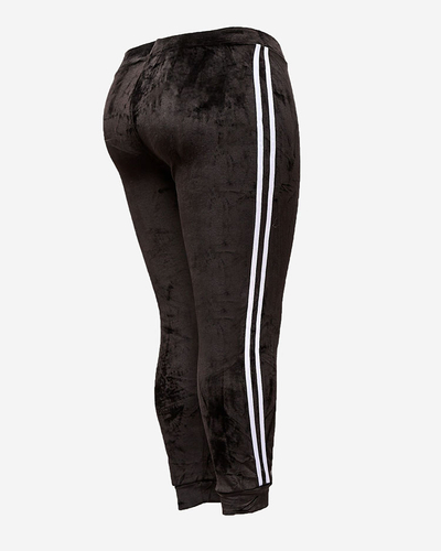 "Royalfashion" Moteriškos apšiltintos sportinės kelnės su apvadais