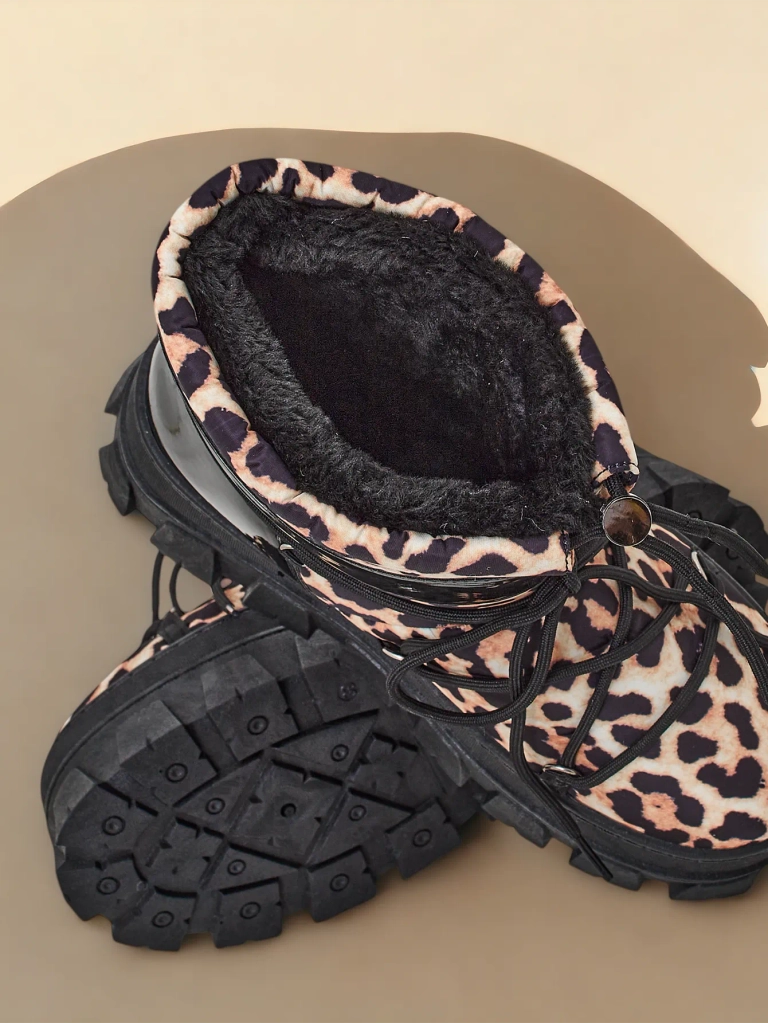 Karališkosios mados moteriški sniego batai Focojo