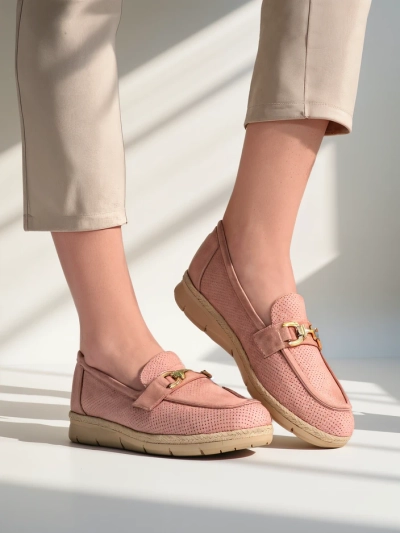 Женские балетки Royalfashion с декоративным элементом на носке