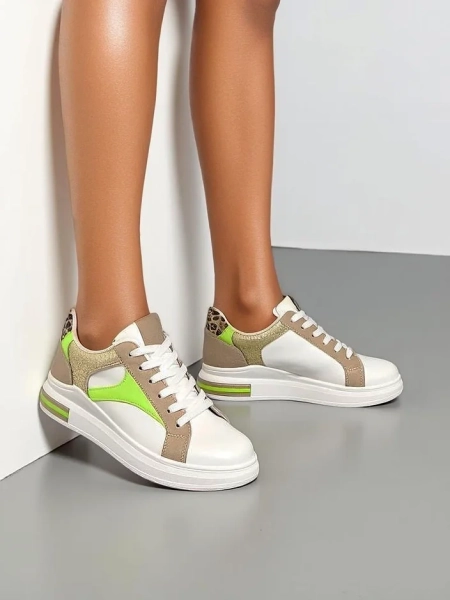 Royalfashion moteriški sportbačiai su blizgučiais Kaone