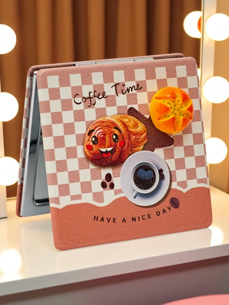 Royalfashion Mini moteriškas rankinės veidrodėlis