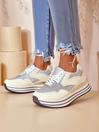 Кроссовки Royalfashion для женщин с блестками Borovis