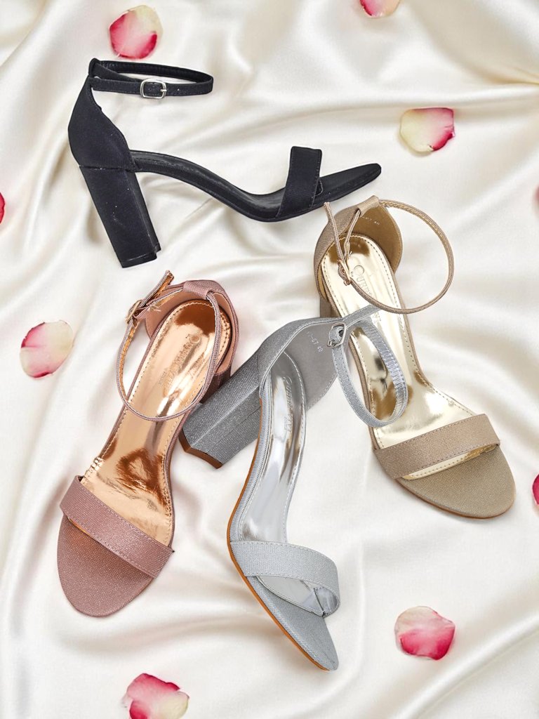 Royalfashion Блестящие женские босоножки Stella Glam