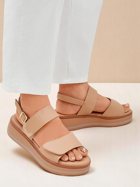 Royalfashion Женские сандалии с утолщенной подошвой Tulipp