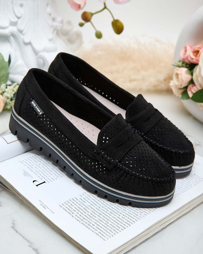 Royalfashion Ажурные женские мокасины Leteller