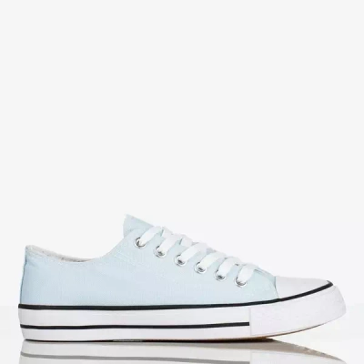 Niebieskie trampki damskie Noenoes - Obuwie