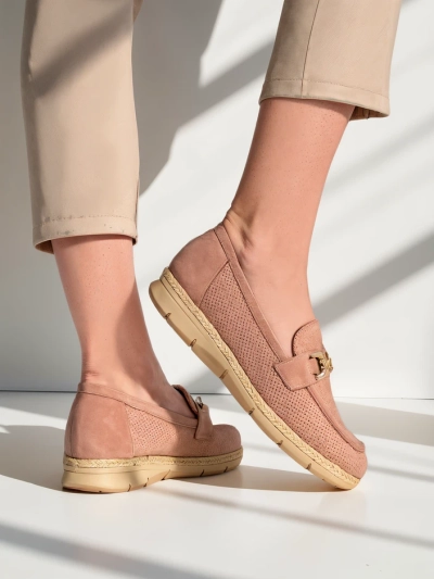 Женские балетки Royalfashion с декоративным элементом на носке