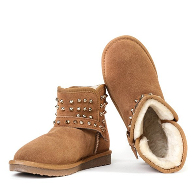 Ocieplane śniegowce w kolorze brązowym Tatrasiel - Obuwie