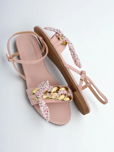 Royalfashion Женские сандалии на плоской подошве BareLuxe