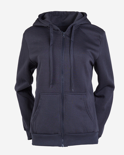 Grafitinis moteriškas megztinis su gobtuvu - Drabužiai