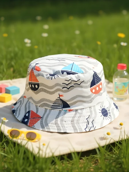 Royalfashion Vaikiška Kepurė „Bucket Hat“ Spalvų Sprogimas