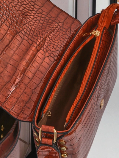 Royalfashion Shiny Small Faux Leather Purse Velia Crest - Straight Fire