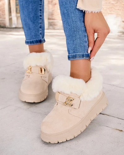 Royalfashion Женские короткие сапоги a'la snow boots Dobis