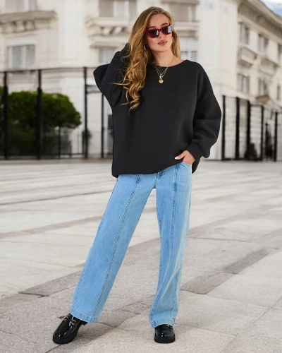 "Royalfashion" Moteriškas oversize džemperis