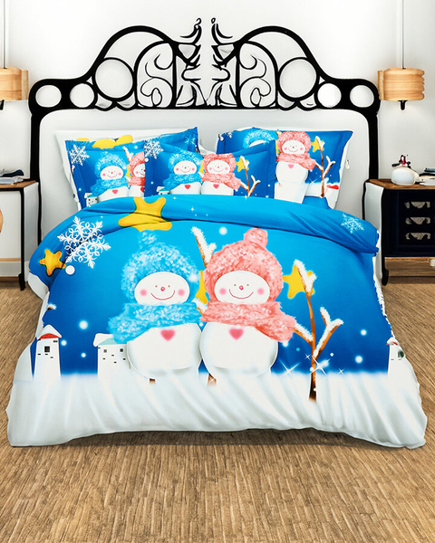 "Royalfashion" Raštuota patalynė 200x220 komplektas iš 3 DALIŲ