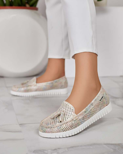 Royalfashion Женские ажурные мокасины Molaffa